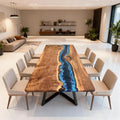 Custom-Walnut-Epoxy-Resin-River-Table-Sapphire-Cobalt-Resin-ZKP-482-06