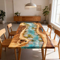Custom-Walnut-Epoxy-Resin-River-Table-Sea-Glass-Turquoise-Resin-ZKP-726-04