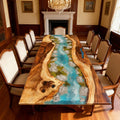 Custom-Walnut-Epoxy-Resin-River-Table-Sea-Glass-Turquoise-Resin-ZKP-726-05
