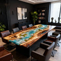 Custom-Walnut-Epoxy-Resin-River-Table-Sea-Glass-Turquoise-Resin-ZKP-726-08