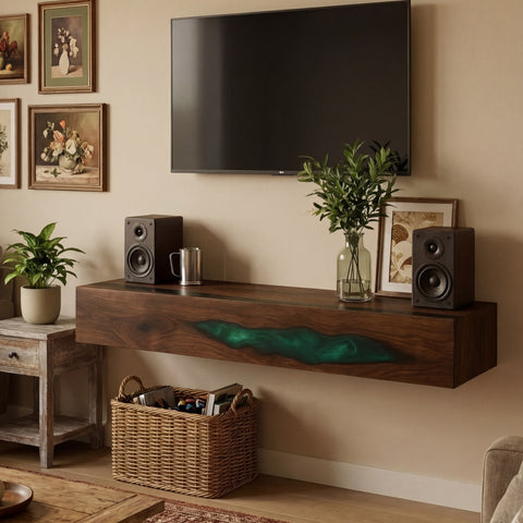 Walnut-Emerald-Resin-TV-Shelf-_467-01